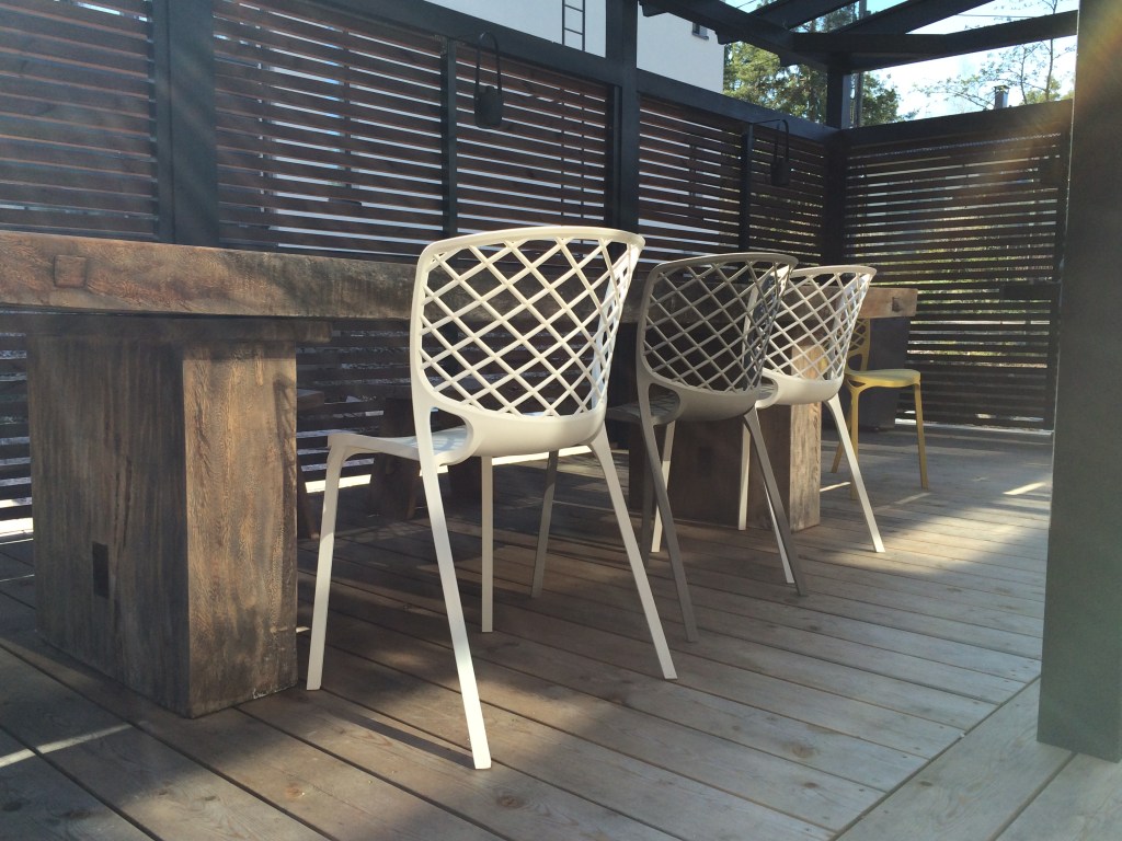 Pergolan kalusteet, MindyJBlog