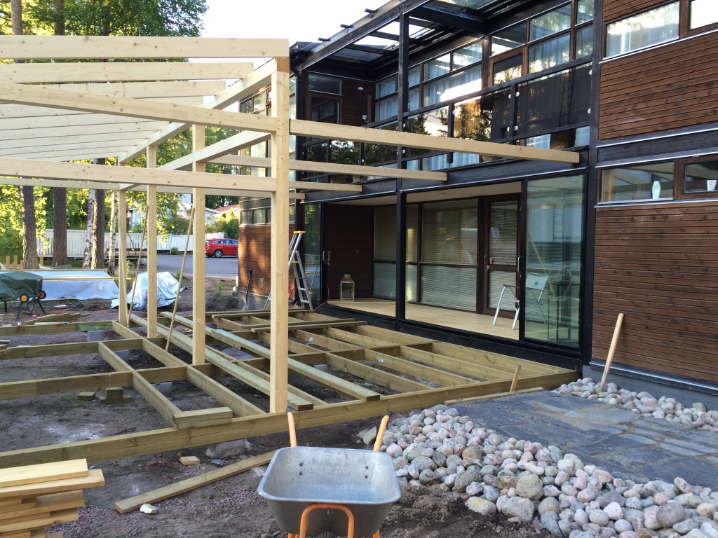 Pergolan rakentaminen, MindyJBlog