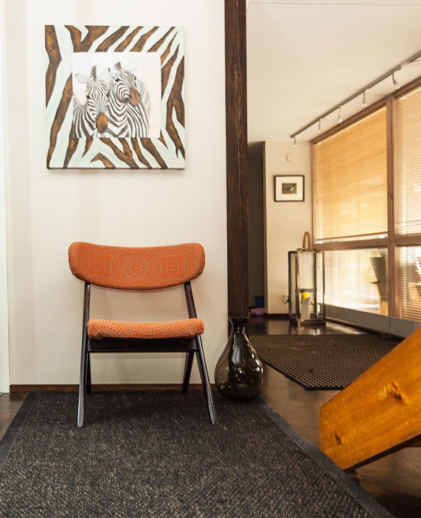 Bambino tuoli oranssi eteinen