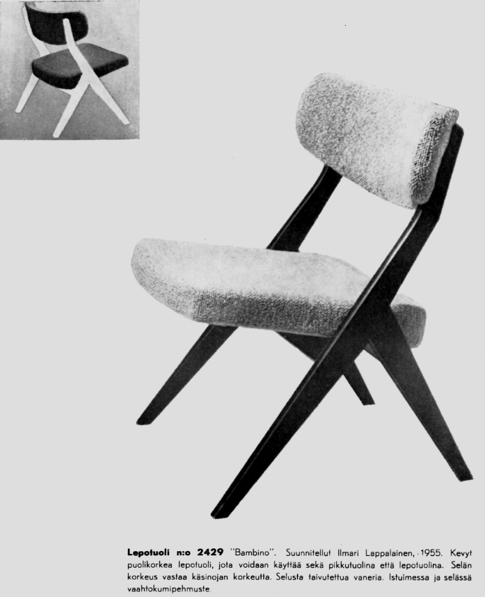 Ilmari Lappalainen, Bambino tuoli