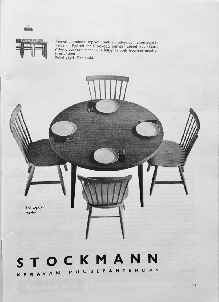 Sisustussuunnitelma ruokailutila, Pyöreä pöytä, MindyJBlog