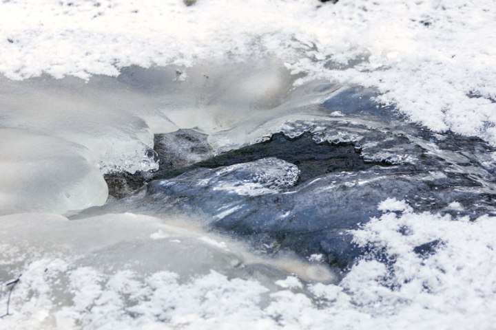 Fiskars, Risslan koski talvi 2018