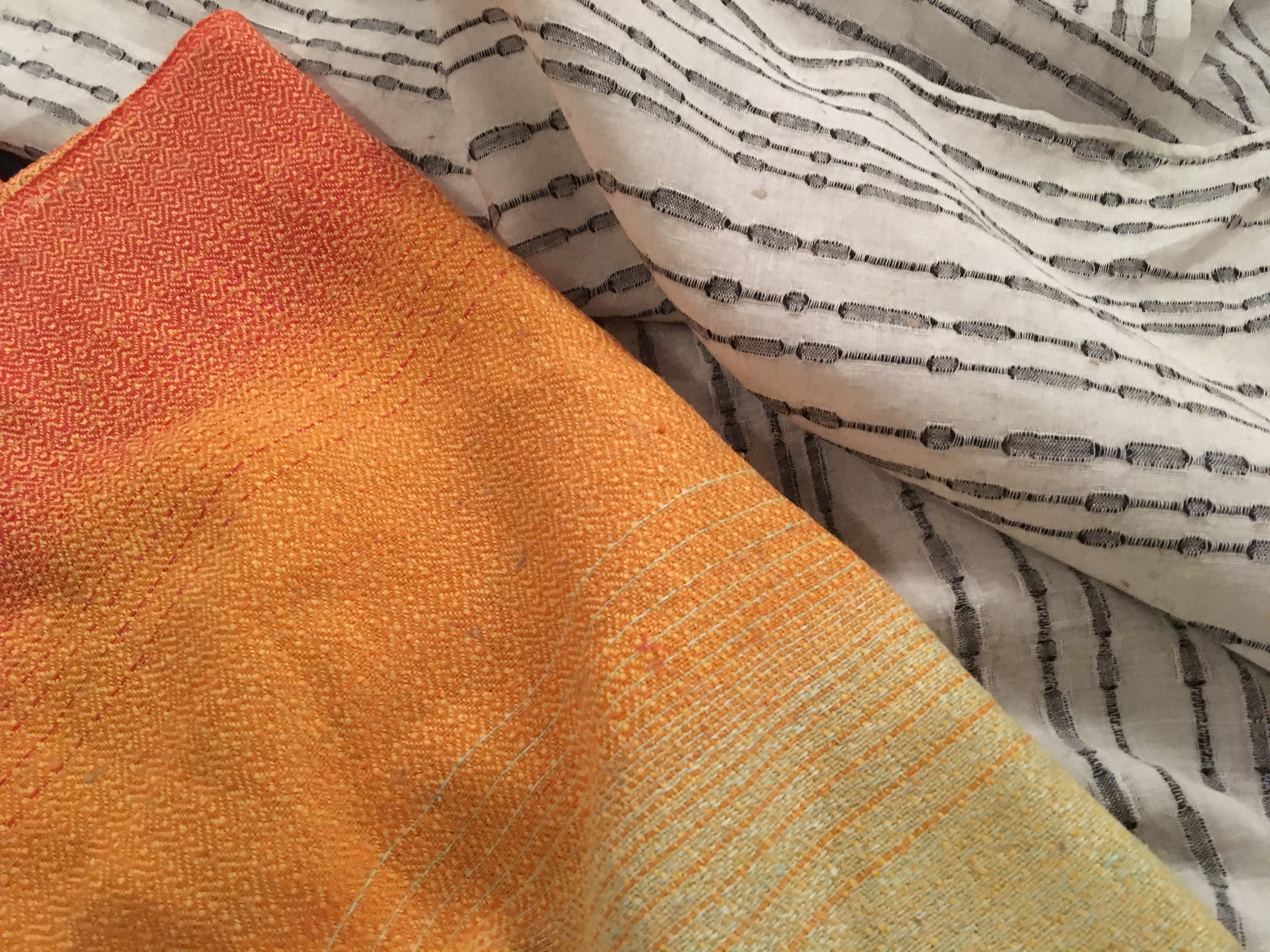 Pellatyynyt, makuuhuone, oranssi Syksy, mustavalkoinen Koivu