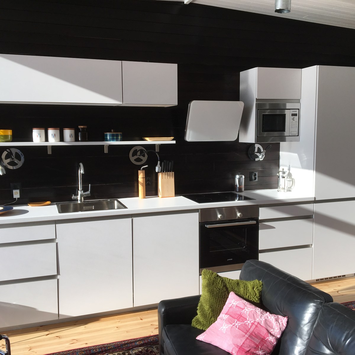 Glass House huvilan keittiö