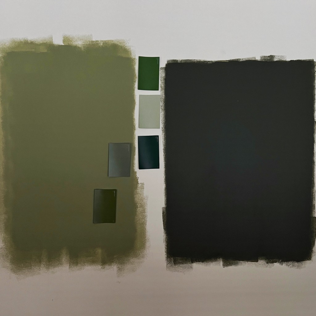 Tumman vihreä eteinen, Tikkurila Maja, Tikkurila Luola, Bungalow-talo, Minna Jacobson